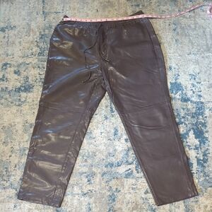 Dex Women's Faux Leather Pants